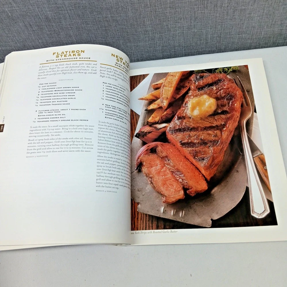 Weber‎ Big Book of Grilling Cookbook 350+ BBQ Recipes Burgers Steak Fish Chicken